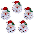 Miniatyrbillede 3 af 5: Juleapplikation, 20 STK./pose Glædelig jul Ornament Julepynt Julekludmærke Alsidig funktionalitet