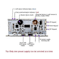 Miniatyrbillede 3 af 5: Wifi Tidtjeneste Ur Modul Automatisk Ur DIY Digitalt Elektronisk Ur Trådløst Netværk Tidtjeneste Blå