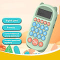Miniatyrbilde 1 av 4: 1 Sett Kalkulatormaskin Oppladbar Slagfast Inspirerende Gjenbrukbar Matematikkalkulator Treningsmaskin For Student Kaesi