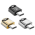 Miniatyrbild 1 av 5: USB C Micro-SD Kortläsare, TF Kort/Minneskortläsare Adapter 3-pack, Portabel OTG Minneskort för Windows, Laptops