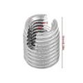 Pikkukuva 2 / 5: M8x15mm Kierreruuvi Itsekierteittävät Sus303 Helikaaliset Ruostumattomasta Teräksestä Valmistetut Insertit (20kpl)