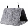 Pikkukuva 1 / 5: DENUOTOP Peony Parrot Hammock Bird Nest Warm Soft Plush Hammock Hanging Cage Tent for Parrot Birds Winter Warm Bed Pet Toy Pocket Cotton Bed