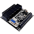 Miniatyrbild 1 av 5: PLC Industriell Styrkort Fx1n-14mr Relämodul Redigerbar Kontroller