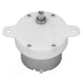 Miniatyrbild 1 av 4: Reducerande Motor DC 10RPM Hög Torsion Rotationshastighet Cylinderform med Terminal Tyst Växel 6V