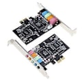 Miniatyrbilde 5 av 5: 5.1 Internt Lydkort for PC for Windows 8 3D Stereo PCI-e Lydkort CMI8738