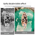 Miniatyrbild 4 av 5: Förlängningsstång 1/4 Stativ Förlängningsstång Selfie Hjälm Pinne Förlängningsarm Fäste Stativadapter för GoPro12 Action, B