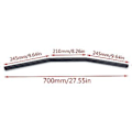 Miniatyrbilde 4 av 5: 7/8 Tommers Sykkelstyre 22mm Drag Rett Styre Cafe R For Chopper Bobber