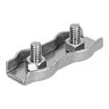 Miniatyrbilde 3 av 5: Wire Rope Clips Rustfrie stålkabelklemmer Enkelt grep Kaliper Duplex Låseanordning 10 stk M6