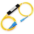 Miniatyrbilde 4 av 5: 1 Punkt 2 Konisk Fiberoptisk Splitter Skjøteboks Splitter SC Port FTTH Fiber Hjem Kald Tilkobling