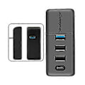 Miniatyrbild 1 av 5: Usb Splitter Hub Dockningsstation Telefonladdare För Biltillbehör