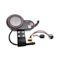 Miniatyrbild 2 av 4: Qs-s4 72v Tumgasreglage LCD Display Mätare+-60 Kabel Endast För Zero 11x Elscooter 6pin Display