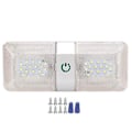 Miniatyrbillede 1 af 5: RV Dæmpbar Loftslampe, RV Loft Dobbelt Læse Camper Dobbelt Kuppel Lampe RV Loft Dobbelt Kuppel Lampe Ultra Responsiv