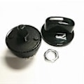 Miniatyrbillede 2 af 5: 4-positions Ventilator Vælger Drejekontakt med Knap Regulator til Emhætter