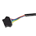 Miniatyrbillede 5 af 5: S866 Elektrisk Cykel LCD Display Elektrisk Scooter Display Meter Kontrolpanel med Vandtæt Stik og Vandtæt Ledning