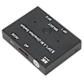 Miniatyrbillede 3 af 5: DisplayPort Switch 2x1/1x2 DisplayPort Bidirectional Switch Understøtter 8K 30Hz 5K 60Hz 4K 120Hz/60Hz til Skærm Laptop