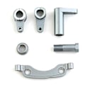 Miniatyrbild 1 av 4: Metallstyrkomponenter för Zd Racing -10 Dbx10 1/10 Rc Bil Uppgraderingsdelar Tillbehör, silver