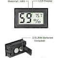 Miniatyrbillede 3 af 5: Mini Hygrometer Termometer Digital Indendørs Fugtighedsmåler Monitor Med Temperatur