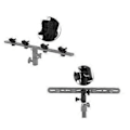 Miniatyrbild 1 av 5: Flash Bas Reflektor Flash Guide Fotografering Fyllnadsljusstativ Telefon Multi-Position Live Streaming Slide Stativ, B