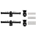 Miniatyrbillede 1 af 5: Til 1/24 Rc Crawler Bil Axial Scx24 90081 Axi00002 Dele Metal Front & Bagaksel Diff Cover Opgradering