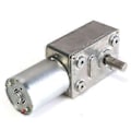Pikkukuva 1 / 5: Gw370 12v 6rpm Käännettävä Korkean Vääntömomentin Turbovaihteistomoottori DC-moottori 35a