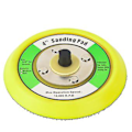 Miniatyrbillede 1 af 5: 4in Pneumatisk Slibemaskine Slibepude - Selvklæbende Skiveplade til Sandpapir Polering, Holdbar & Nem at Installere, Perfekt til Glat Finish &