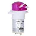 Miniatyrbillede 1 af 4: Peristaltisk Pumpe 5000RPM 12ML Per Minut 1mm ID 3mm OD Slange Fremragende Forsegling Mikro Væske Doseringspumpe DC24V 130A