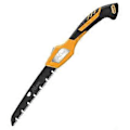 Miniatyrbillede 1 af 2: 1 stk. Udendørs Foldbar Træbearbejdning Hånd Havearbejde Sav Værktøj Orange Sort