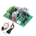 Miniatyrbild 1 av 4: DC Motorvarvtalsregulator PWM-teknik Hög Konverteringseffektivitet Brett Varvtalsområde Motorströmbrytare 10-30V
