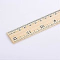 Miniatyrbillede 2 af 5: 12 stk. Studenter Trælinealer Kontor Målelineal 2 Skalaer (12\" og 30 cm) (4-d-1)