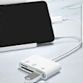 Pikkukuva 5 / 5: USB 2.0 Type-C OTG -kortinlukija USB TF CF Compact Flash -datakaapeli Mini-sovitin