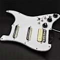 Miniatyrbilde 5 av 5: Elektrisk Gitar Plekterbrett Pickup Ledningsnett Ferdigkoblet Plekterbrett Gitar Plekterbrett Skrapeplate Pickup Montering