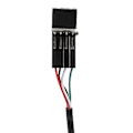 Miniatyrbillede 5 af 5: 2m Bærbare LED Lys Computer Desktop Switch PC Bundkort Ekstern Tænd/Sluk Knap Forlængerkabel