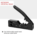 Miniatyrbillede 3 af 5: Krympeværktøj til Cat7 Cat8 Rj45 Cat5 Cat6 Kabel Rj11 6p Telefonkabeltang