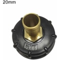 Miniatyrbild 2 av 5: Nippel snabbkoppling för 1000 L tank, Multitanks koppling, mässings slangkoppling, IBC tankadapter (25mm)-Fei Yu