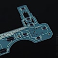 Miniatyrbild 4 av 5: Ersättnings SA1Q43-A Kretskort PCB Ledande Film Knappsats Flex Ribbon Kabel Reparation för PS2 H Handkontroll