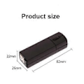 Miniatyrbillede 4 af 5: Bluetooth Mini Mus Opladning Egnet til ///Laptop Mini Mus Sort