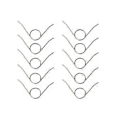 Pikkukuva 5 / 5: R2 L2 -liipaisinnappien jouset Dualshock 4 DS4 Pro Slim -ohjaimelle, jousi JDM 001 010, varaosat