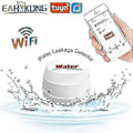 Miniatyrbild 3 av 4: Wifi Vattenläckagedetektor Sensor Alarm Läckagedetektor Ljud Smart Life App Översvämningsvarning Överflödes Säkerhet