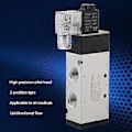 Miniatyrbild 2 av 4: 4V410-15 Utloppstyp 2-läges 5-vägs Magnetventil Mekanisk Utrustning Delar för AirTAC (AC220V)