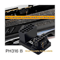 Miniatyrbillede 4 af 5: Grafikkort GPU Adapter 180 Graders U-vending Konnektor 12+4p 16p Til 16p Til Stationær Cha