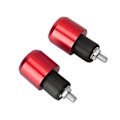 Miniatyrbilde 5 av 5: Styrevektsplugg, 2 stk. Universal 18-22 mm Styrendeplugger Motorsykkel Styreplugg Smart Funksjonalitet