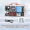 Miniatyrbillede 3 af 5: Xy-wftx Fjernbetjent Wifi Termostat Temperatur Kontrol Modul Ntc 10k