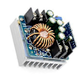 Miniatyrbild 5 av 5: DC-DC 400W Högeffekts Step Down Buck Converter 10V-60V Konstant Ström Justerbar Strömförsörjningsmodul