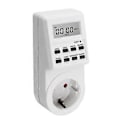 Miniatyrbild 2 av 5: Digital Timer Uttag Elektronisk 24h Kök Timer Programmerbart Uttag EU-kontakt