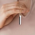 Miniatyrbillede 4 af 5: 20 stk. mindre stål 3D rektangulære stempler, 3,8 cm x 0,6 cm vedhæng metalstempler