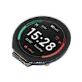 Miniatyrbilde 1 av 5: 1.28-tommers Rund LCD IPS Modul 240x240 Oppløsning 65K RGB Farger SPI Grensesnitt
