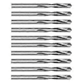 Miniatyrbillede 2 af 5: 10 stk. Endefraeser Slidstyrke Høj Hårdhed Wolframstål Skarp Kant CNC Router Bits 6,5 mm