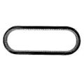 Miniatyrbillede 5 af 5: 12 stk. Ovale Tærteforme Varmebestandige Non-Stick Mini Kageforme