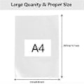 Miniatyrbild 4 av 5: A4 Ritpapper 200 Ark, 63 GSM Ritpapper Bulk, Tekniskt Ritpapper A4 för Ritning, Scrapbooking, Skissning