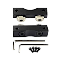 Miniatyrbilde 1 av 5: 2 stk. 3D-skriver Aluminium Legering Z Akser Steppermotor Monteringsbrakett Stativ Z-Stang